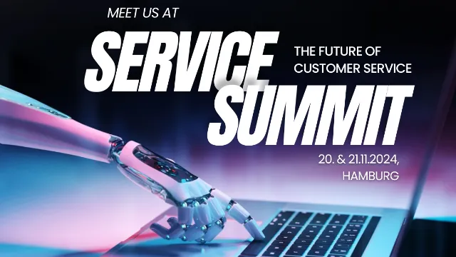 Wir freuen uns, Dir mitteilen zu können, dass Proturity dieses Jahr beim Service Summit in Hamburg wieder mit dabei sein wird!