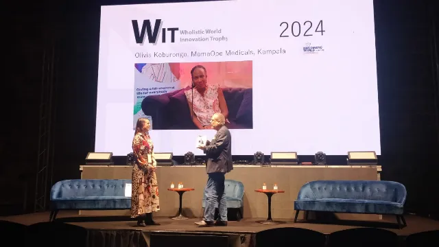 The Kampala-based company MamaOpe Medicals was honored with the Wholistic World Innovation Trophy 2024.