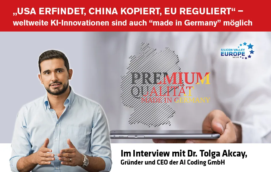 In the interview with Dr. Tolga Akcay, founder and CEO of AI Coding GmbH