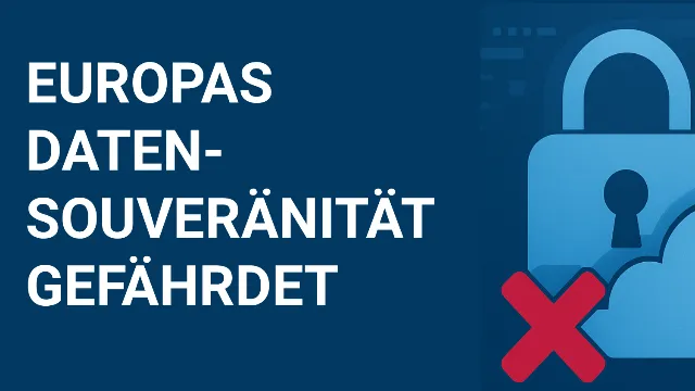 Die Zeit der Illusionen ist vorbei. Sie sind nur datensouverän, wenn sie bei unabhängigen Cloud-Providern hosten.