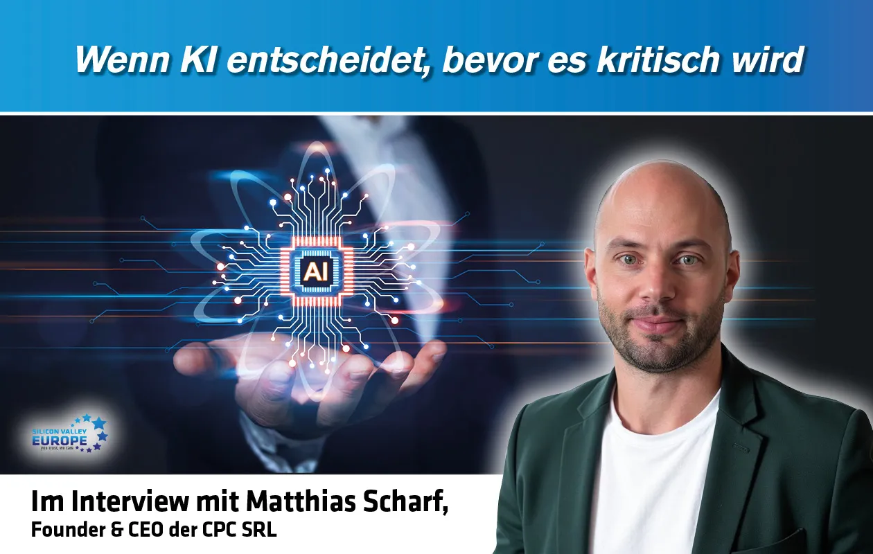 Im Gespräch mit Matthias Scharf, Founder & CEO der CPC SRL, einem Experten rund um AI-Driven Operations & LegalTech