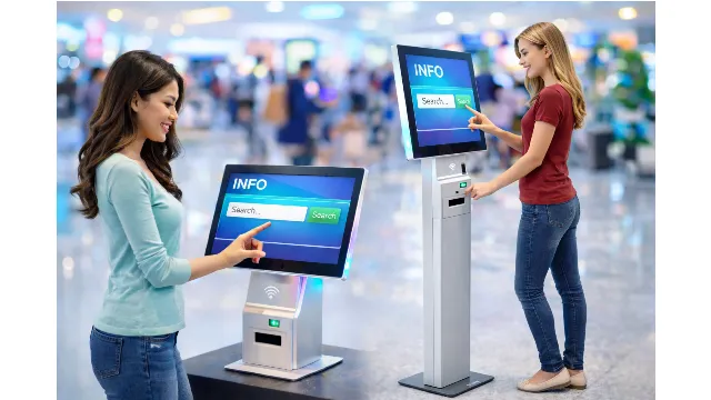 Self-service terminals, kiosk systems, self-checkout systems