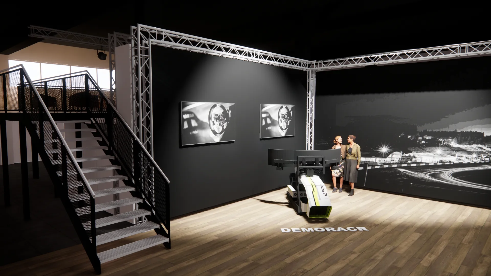 Take a virtual tour of the Racing Hall...