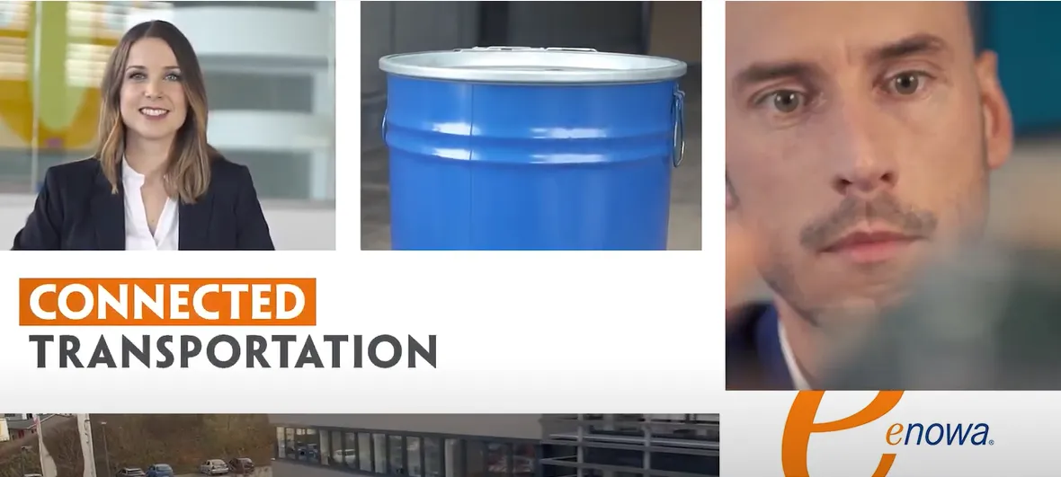 A simple transport drum connects to the Internet of Things and is suddenly digitally on the go? Our experts make it possible.