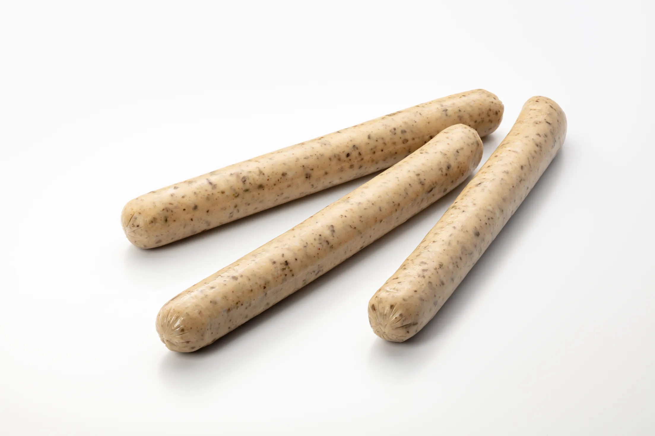 ✓ Plant-based sausage substitute in innovative, vegan alginate casing
✓ Significant cost reduction
✓ Gram-precise portioning up to packaging