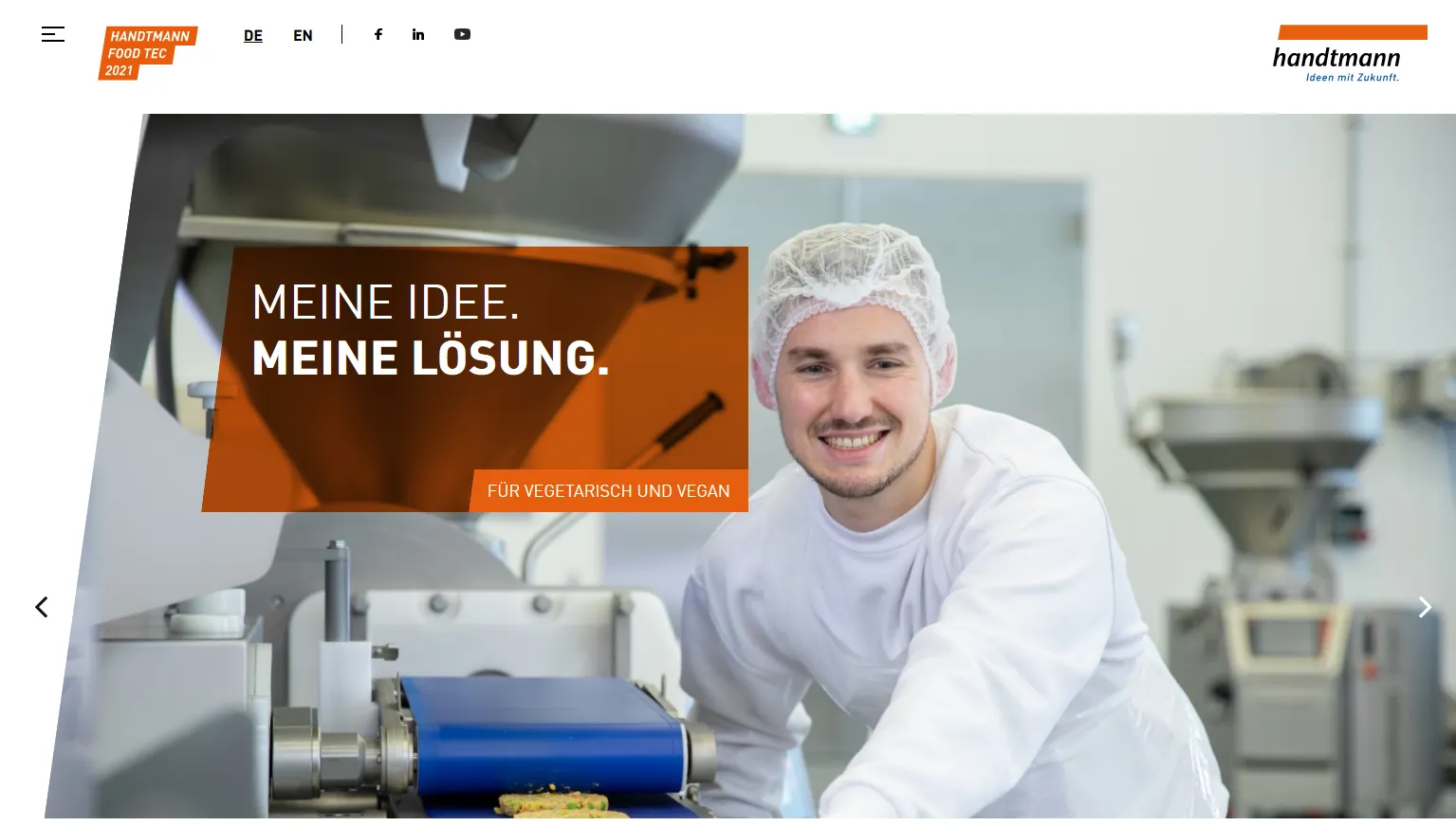 From the idea through innovation to the perfect solution. Trend products, process solutions, and machine innovations.