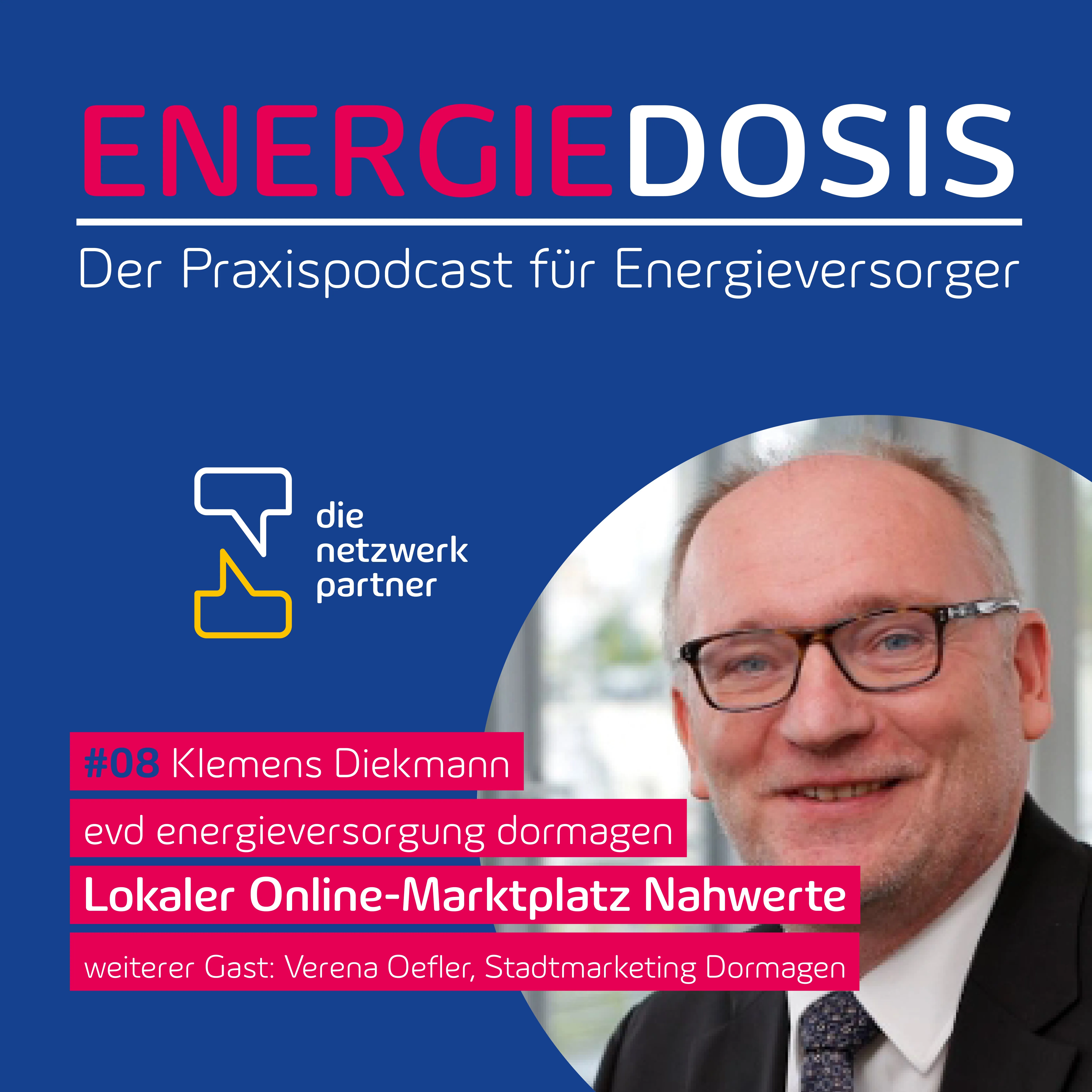 Erfahren Sie in dieser Podcast-Episode, warum sich die Energieversorgung Dormagen für die Online-Plattform "Nahwerte" entschieden hat.