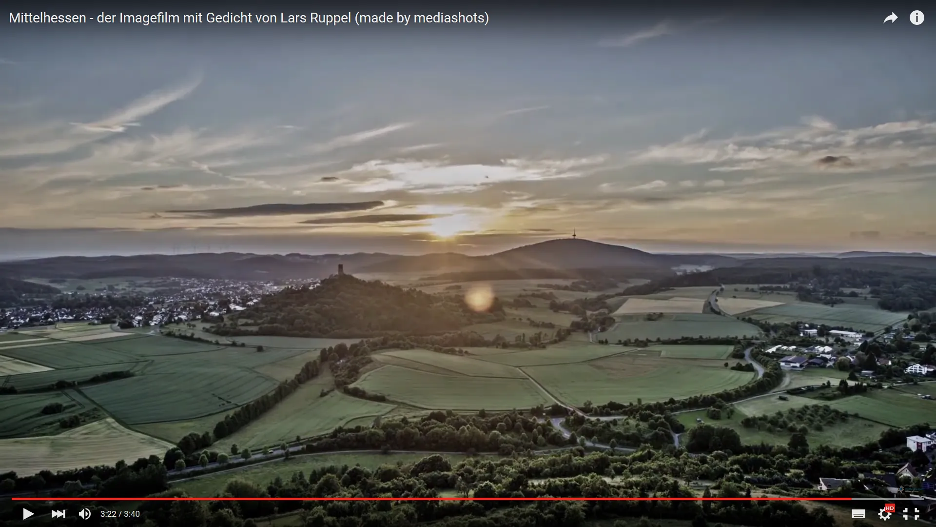 A love song for your homeland. Experience the award-winning Mittelhessen film with a poem by German Poetry Slam Champion Lars Ruppel.
