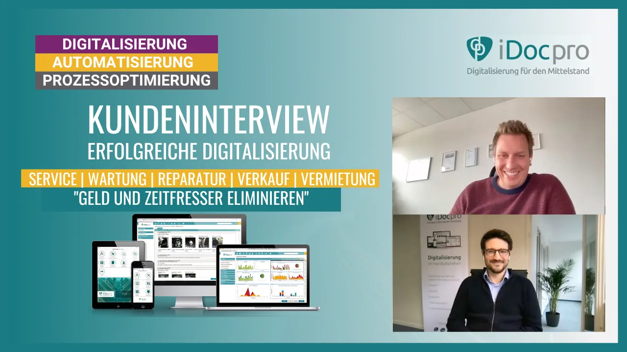 "Wir bekommen jetzt keine Papierberichte (2000 Stk pro Jahr) mehr rein, die wir abtippen müssen & haben einen 360° Überblick über alle Vorgänge."