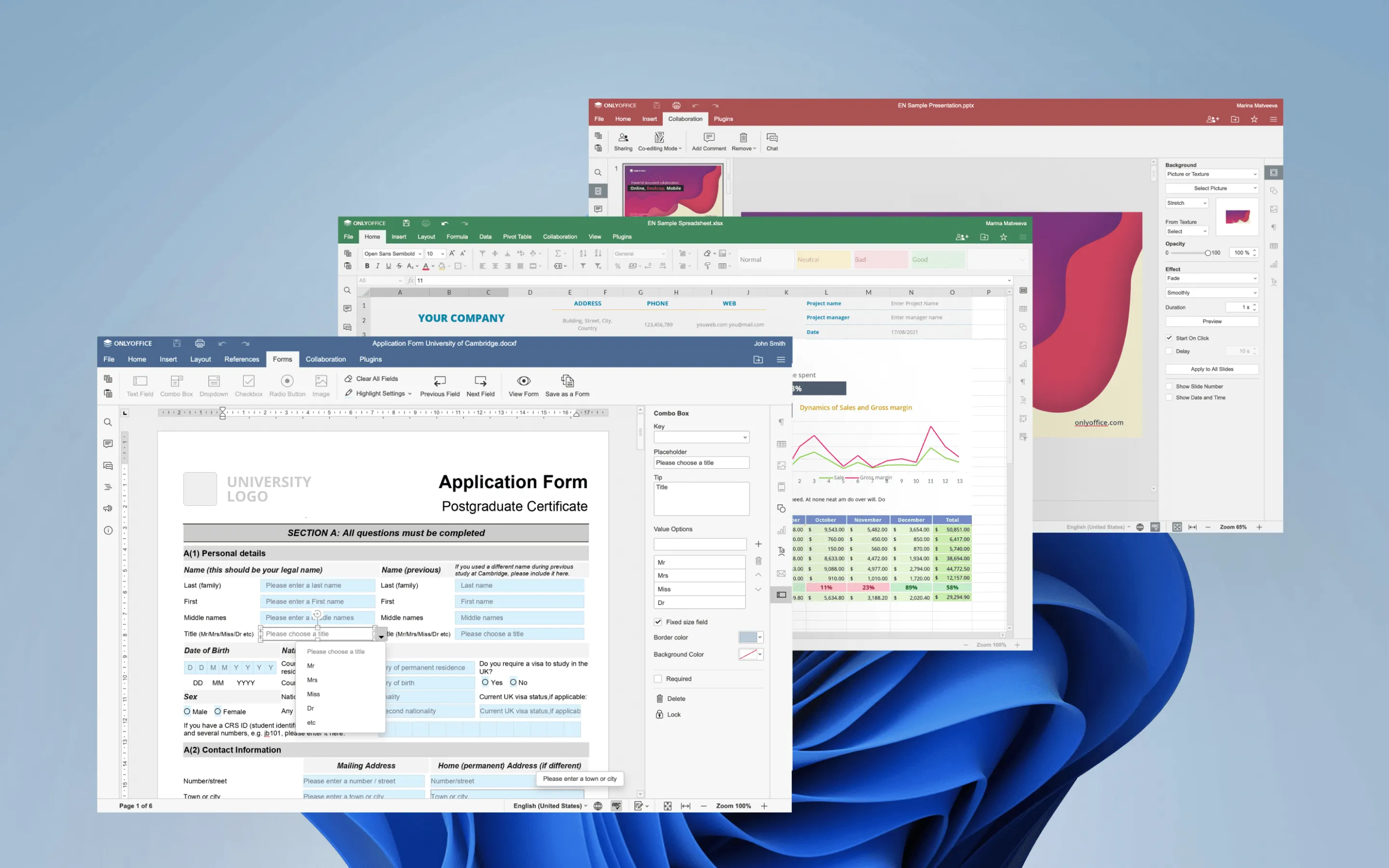 Create and edit documents together – anywhere, anytime