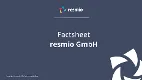 Eckdaten zu resmio, dem Reservierungs- und Gästemanagementsystem für die Gastronomie