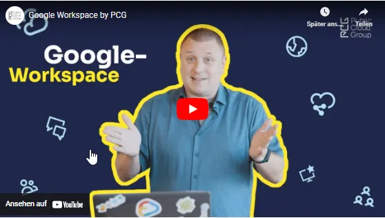 Lernen Sie in diesem Video, was sich hinter der Kommunikations- und Kollaborationslösung Google Workspace versteckt.
