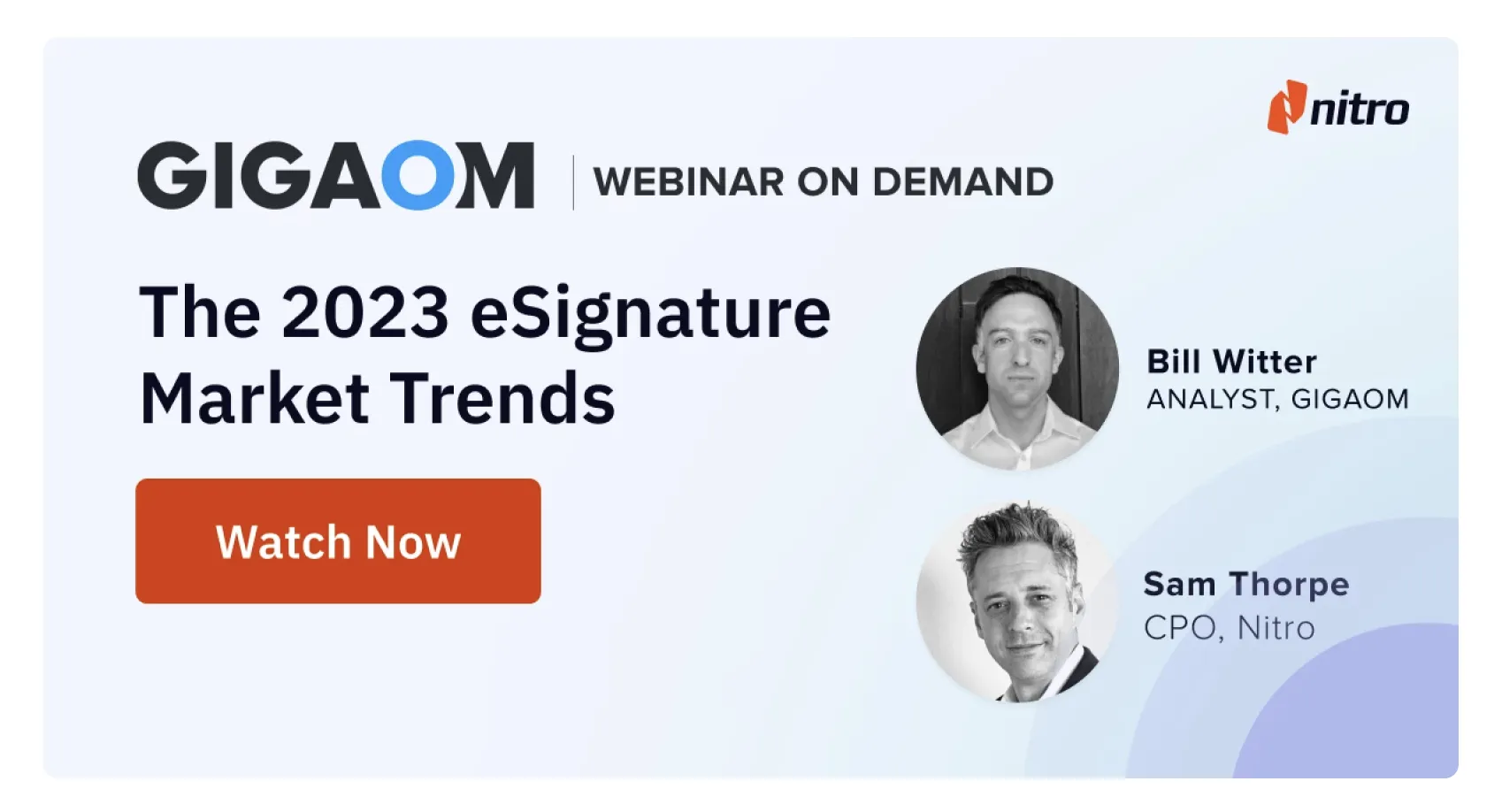 Simple eSignature solutions are not enough. What you need and what the market says, more on this in our webinar.