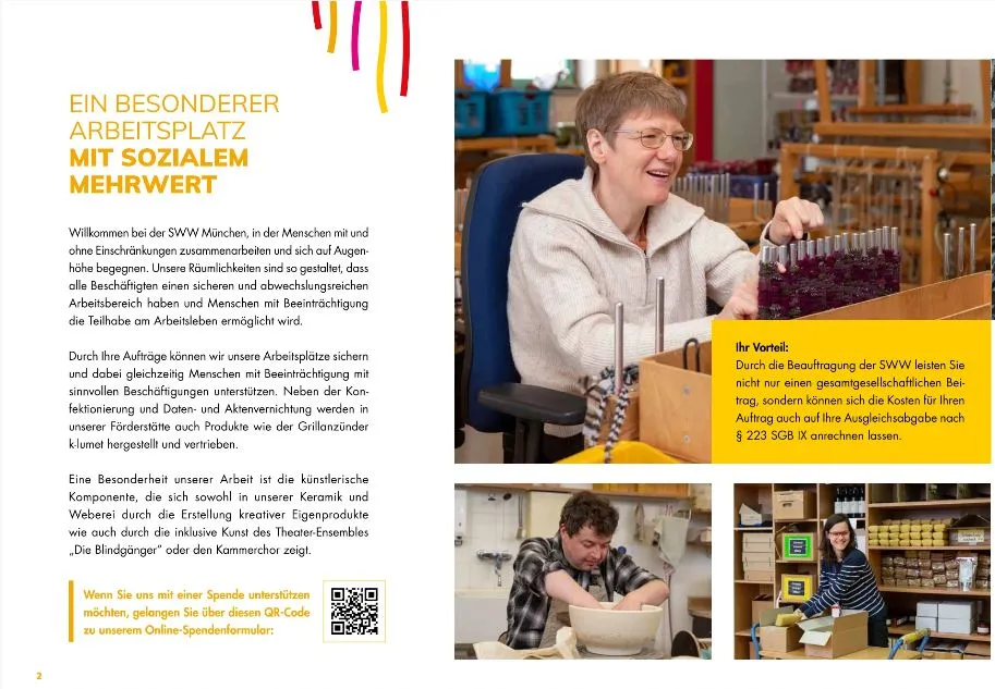 An online brochure that can be browsed. Also available as a printed version.